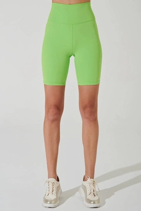 Flatlock Seam Technology F'Onte Bikershort - Floures Green