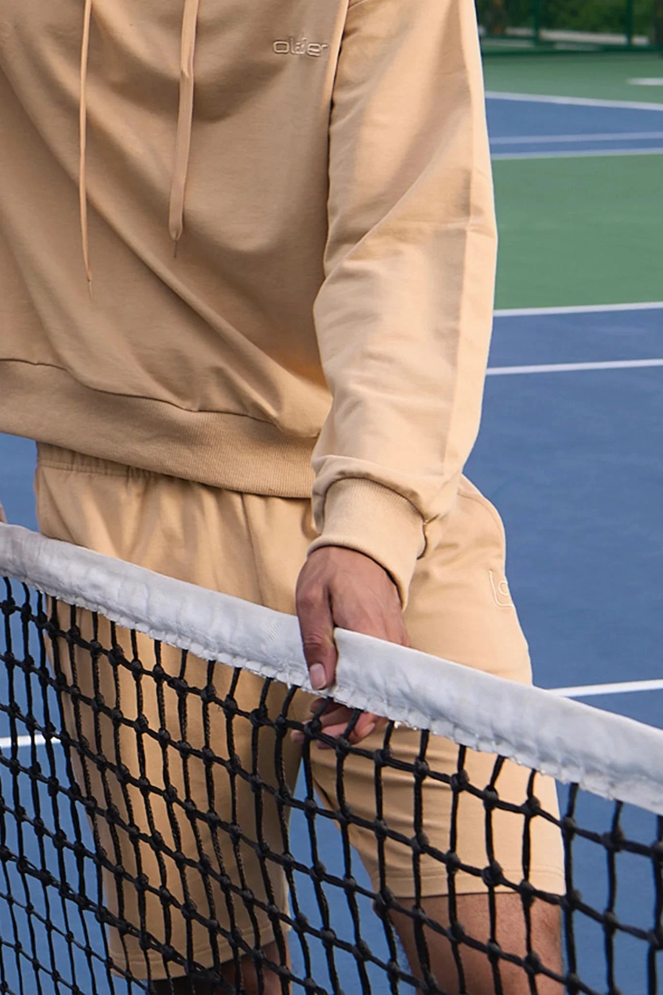 Quick Comfort Fit Sporty Flex Hanes Sweat Shorts - Cappuccino