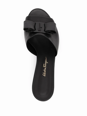 Ferragamo Viva Bow 60Mm Mules Effortless Sandal Fit