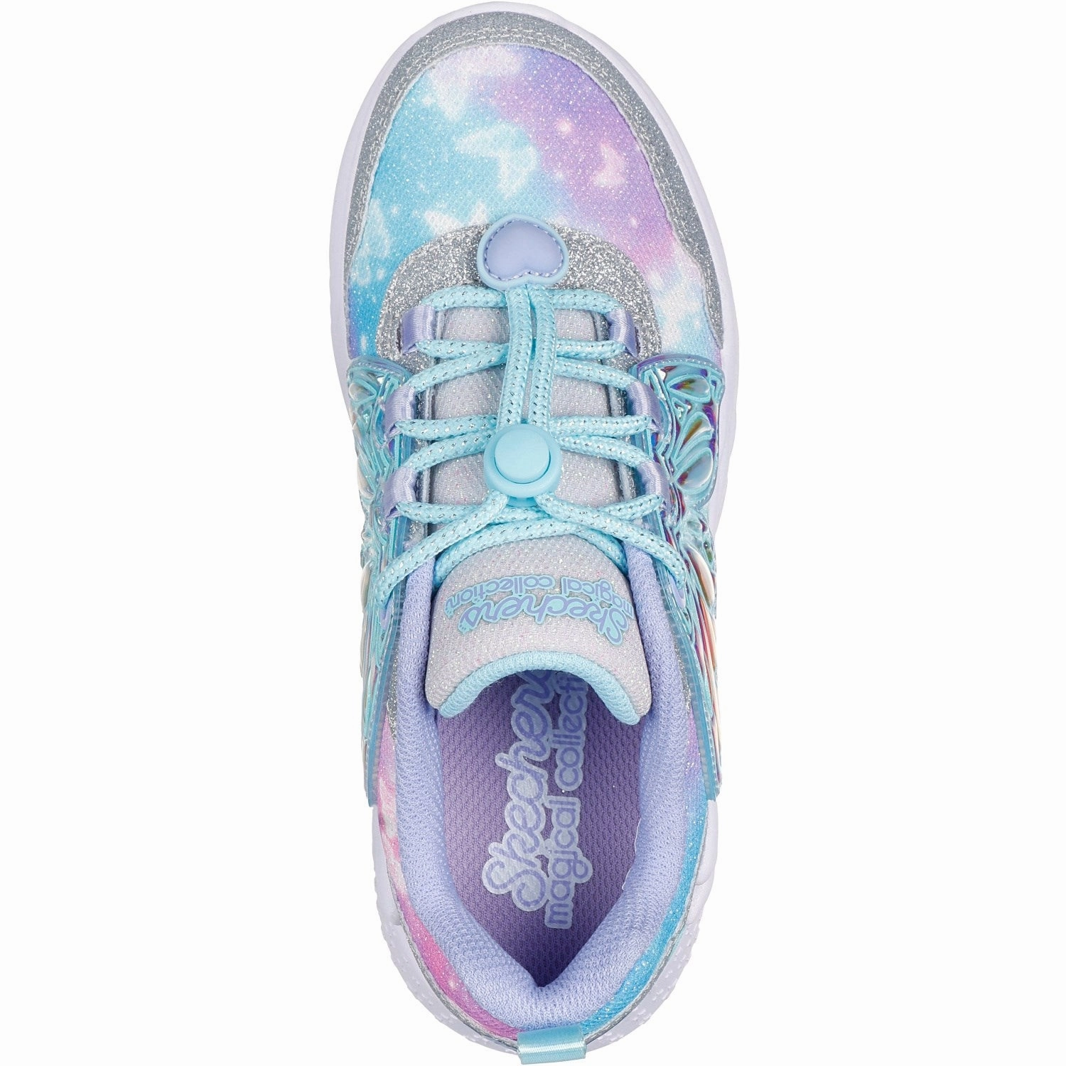 Soft Collar Lining Skechers Dream Racer - Wing Brites Sneakers