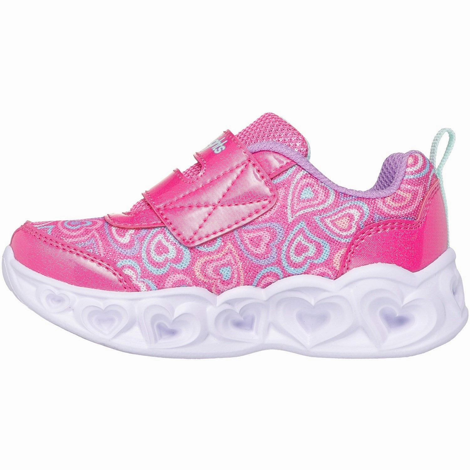 Easy Styling Hyper Elastic Platform Skechers Heart Lights - Boogie Love Sneakers