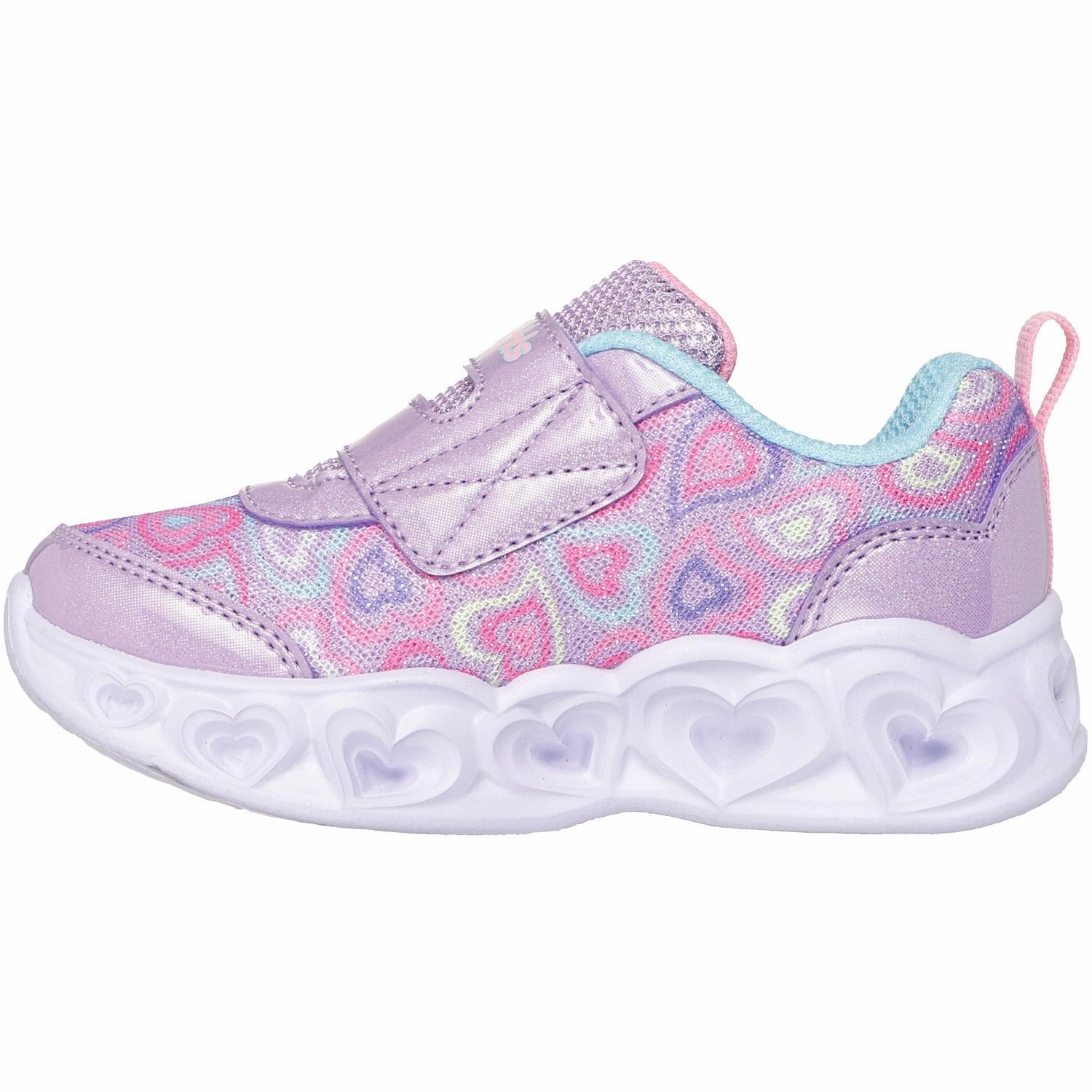 Every Step Modern Feel Skechers Heart Lights - Boogie Love Sneakers