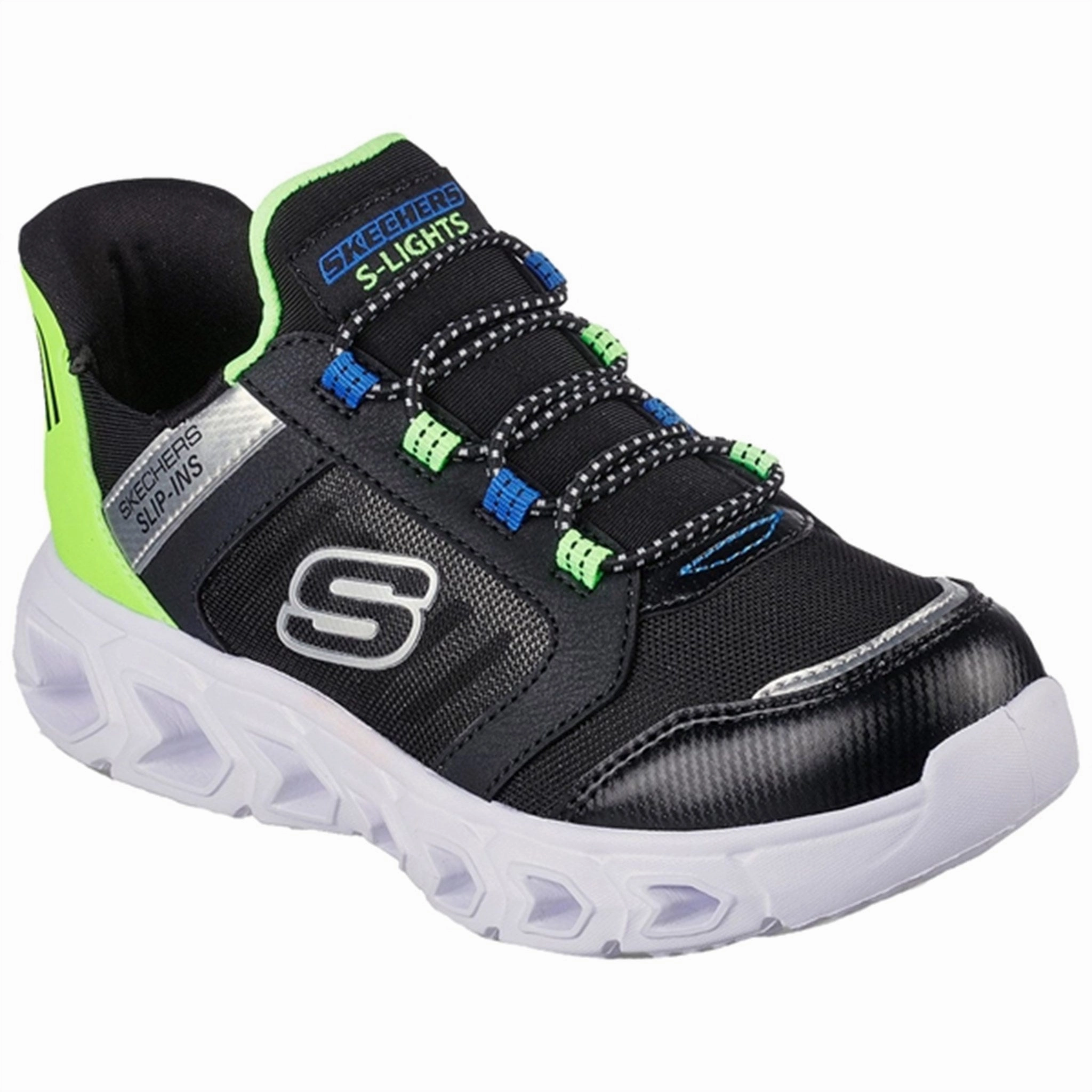Any Weather Skechers Hypno-Flash 2.0 Sneakers Black Lime