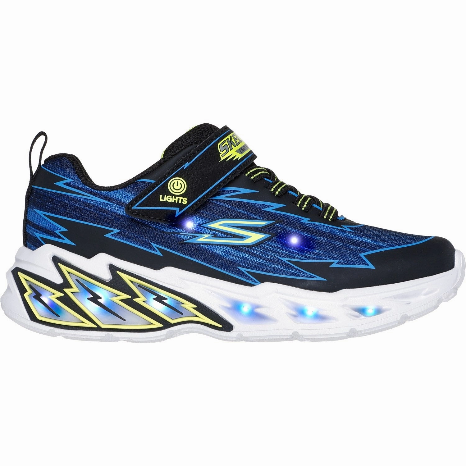 Breathable Knit Upper Temperature Regulating Fabrics Skechers Light Storm 2.0-Bolt-Brights Sneakers