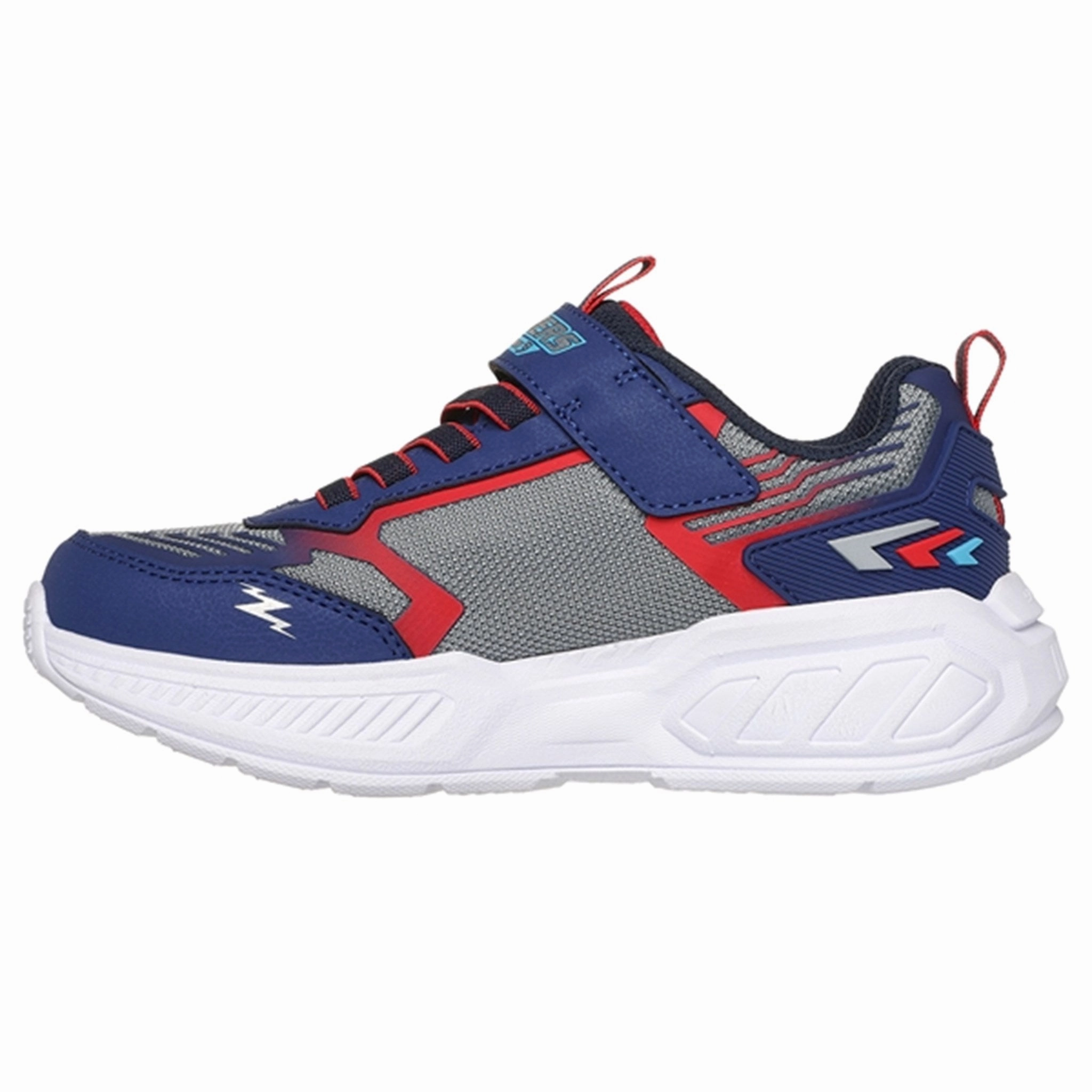 Skechers Light Storm 3 Sneakers Navy Red Tapered Heel Design
