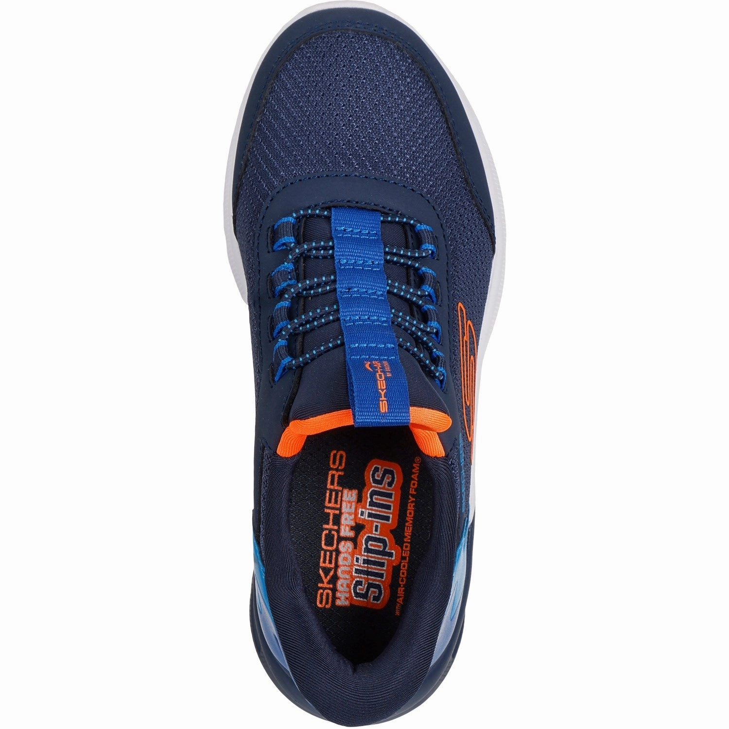 Thermal Regulating Interior Skechers Microspec Max - Brisk-Stripe Sneakers