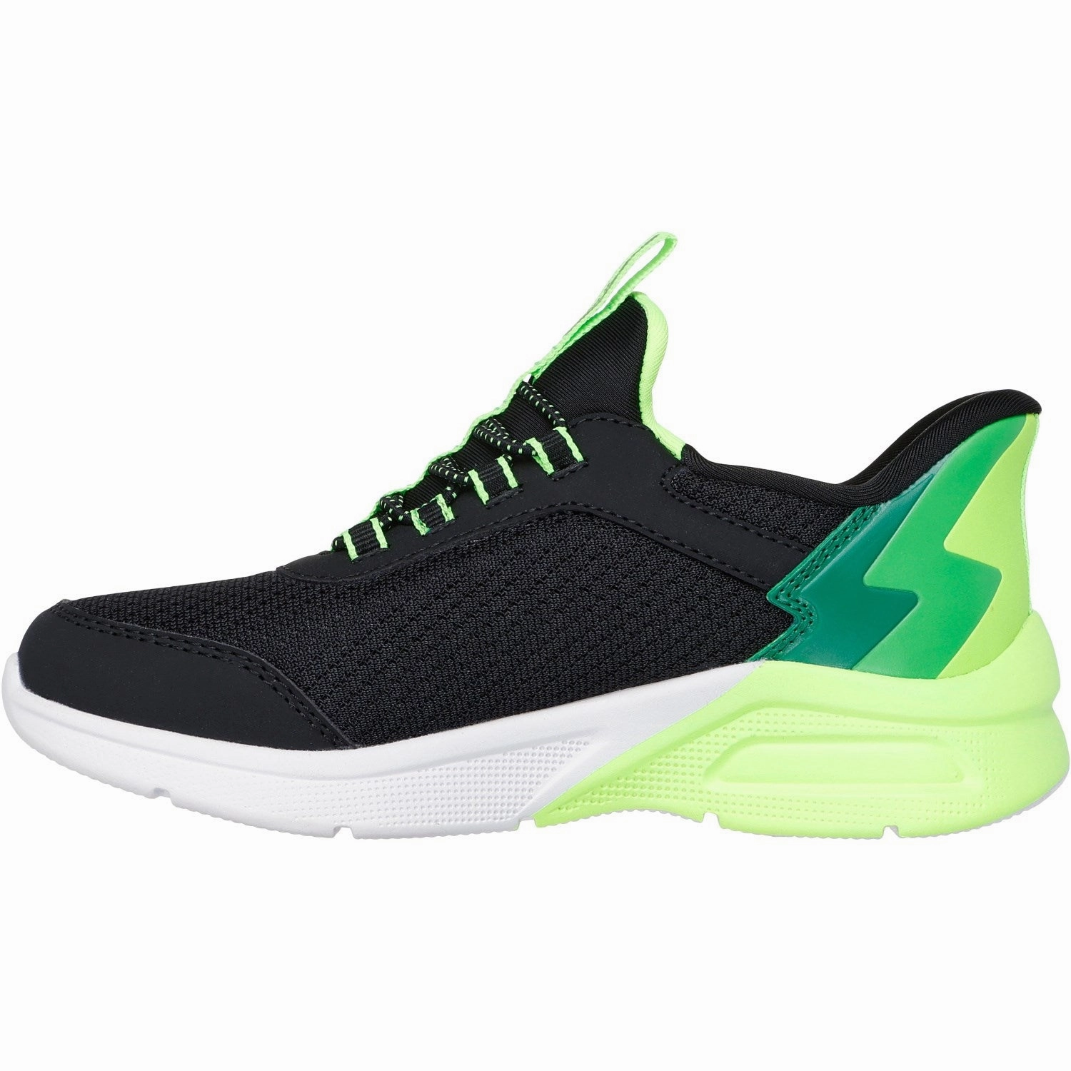 Skechers Microspec Max - Brisk-Stripe Sneakers Wear resistant Sustainable materials