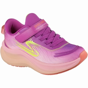 Skechers Purple Max Cushioning Ascend Sunset Searching Hydration Wicking Ergonomic Last Design
