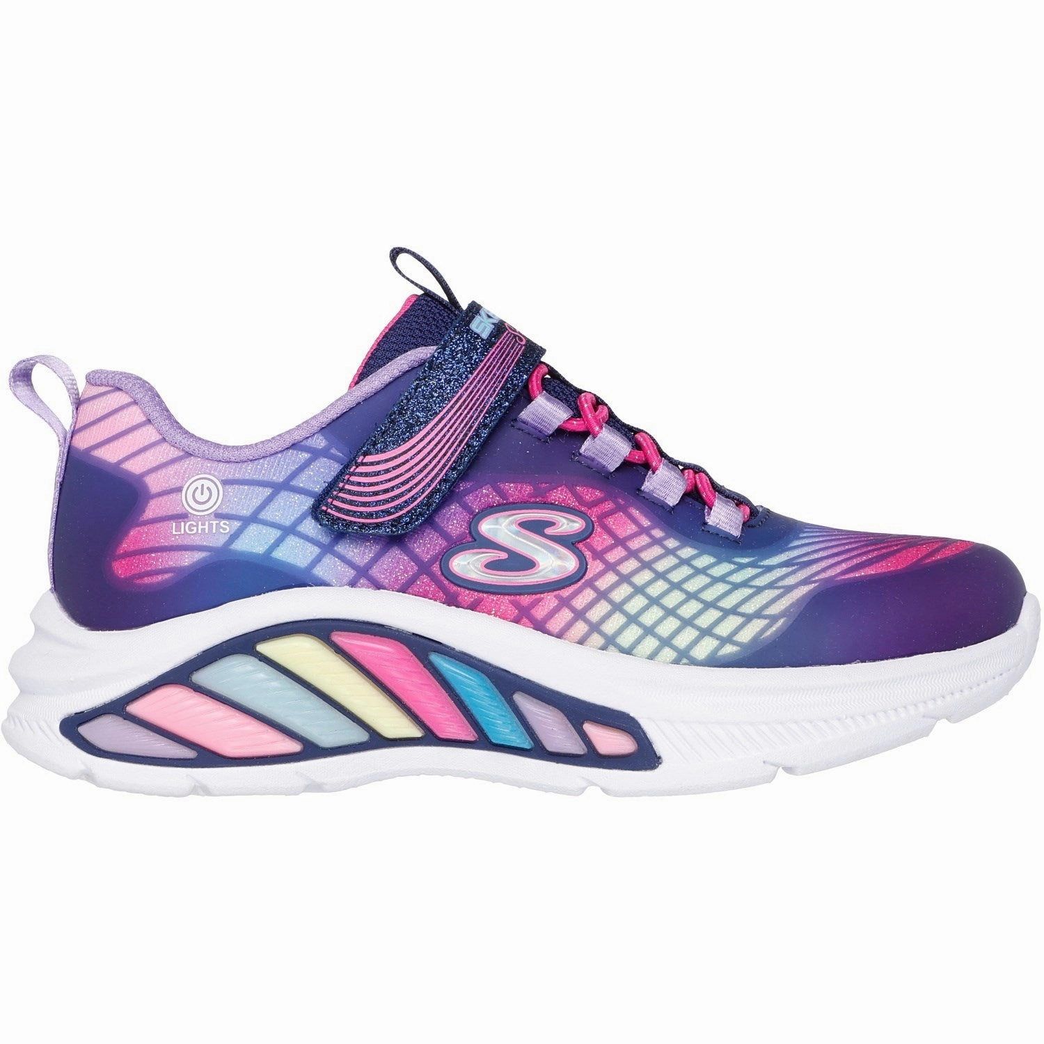 Skechers Rainbow Cruisers - Rainbow Re Sneakers Comfortable Arch Area Walk Ease