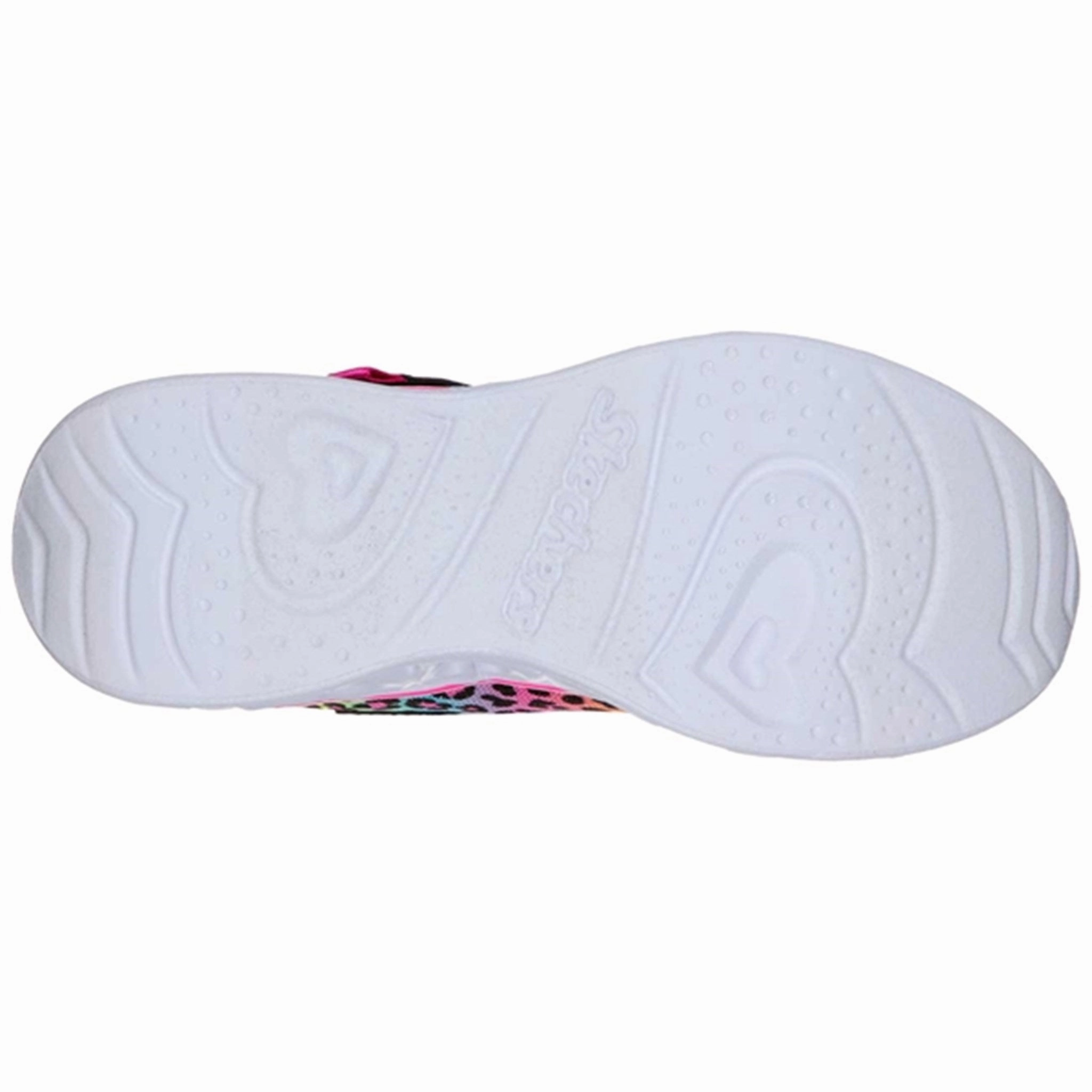 Skechers S-Lights Heart Lights Sneakers Love Match Black/Multi Twist Free Motion Anti Friction