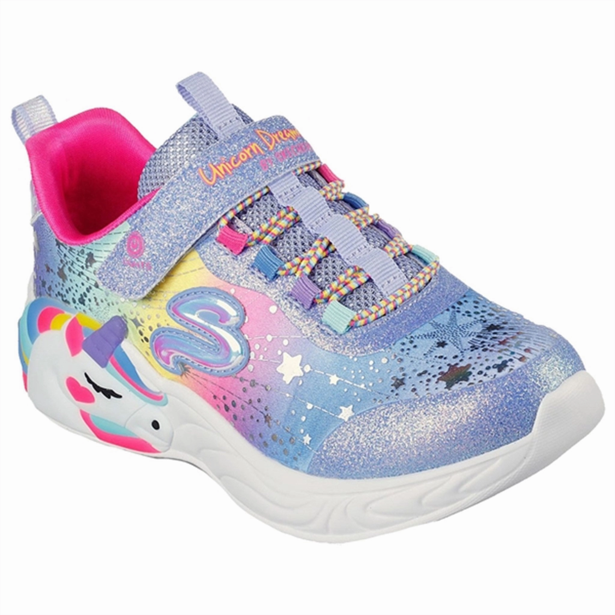 Balanced Step Skechers Unicorn Dreams Sneakers Blue Multi