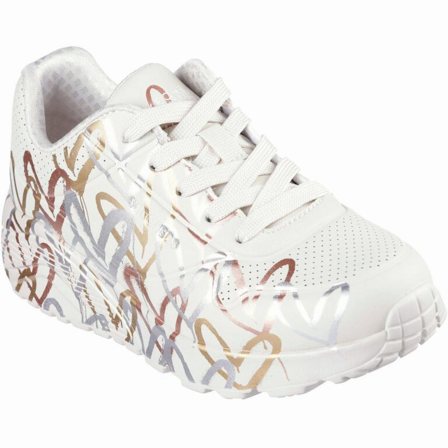 Urban Stylewear Skechers Uno Lite - Metallic Love Sneakers