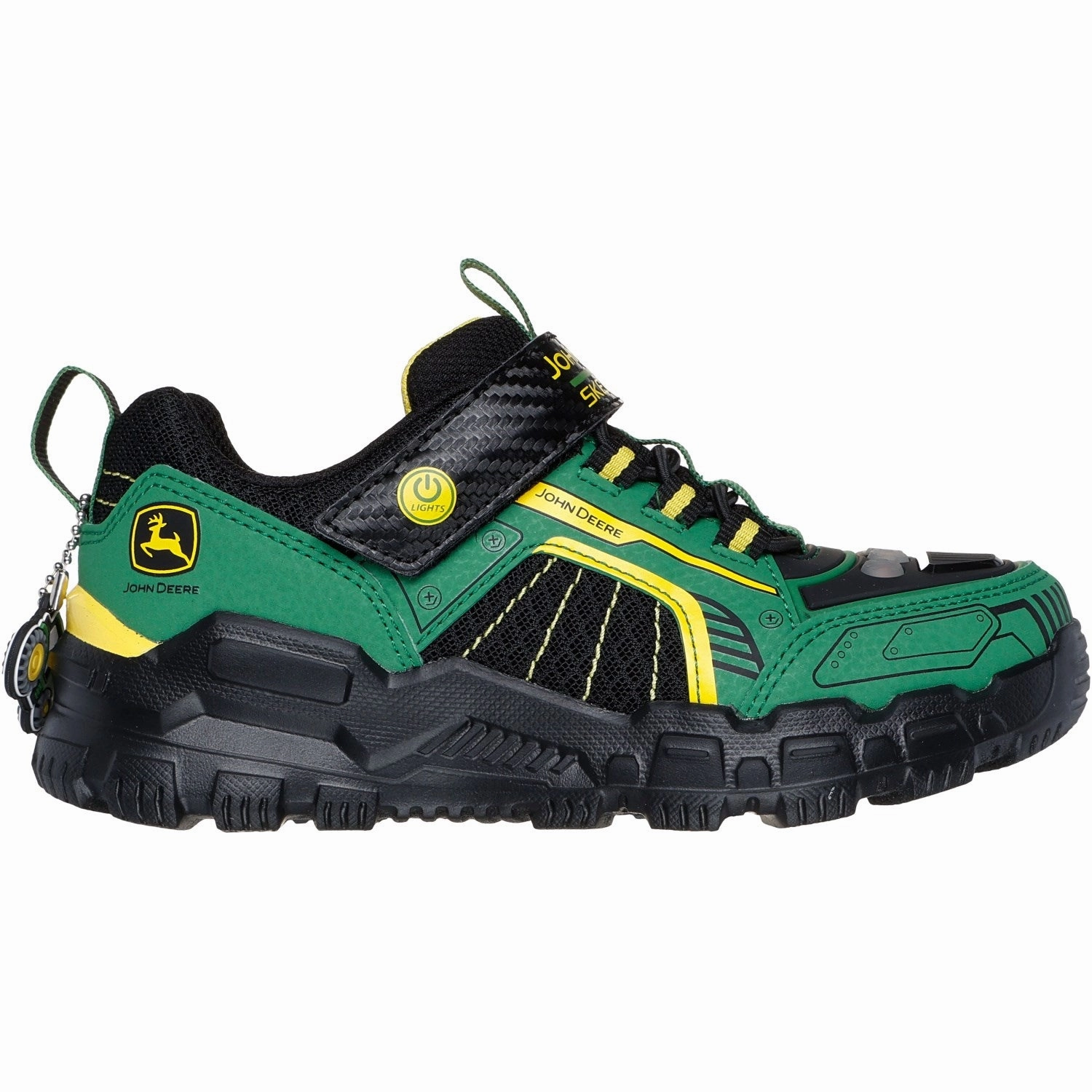 Tensile Weave Upper Perforated Vamp Skechers X John Deere: Adventure Track-Rugged-Bright Sneakers