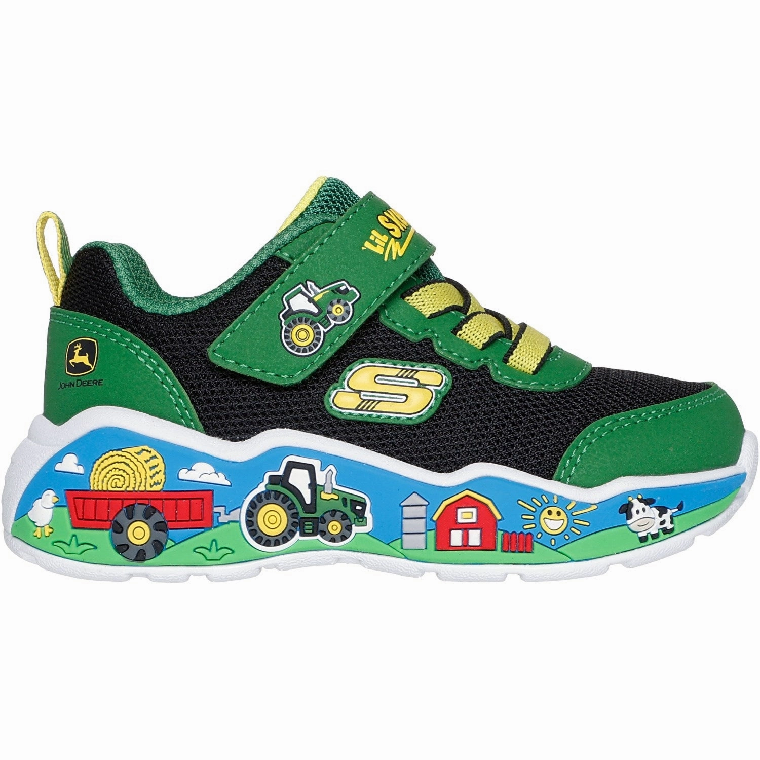 Trail Style Skechers X John Deere: Play Scene-Barn-Squad Buddies Sneakers