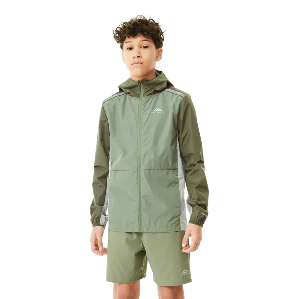 Ergonomic Shoulder Design Instance Trailberg Triathlon 2.0 Windbreaker Junior