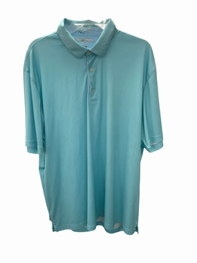 Greg Norman Men's Shirt Blue XXL Workwear Approved