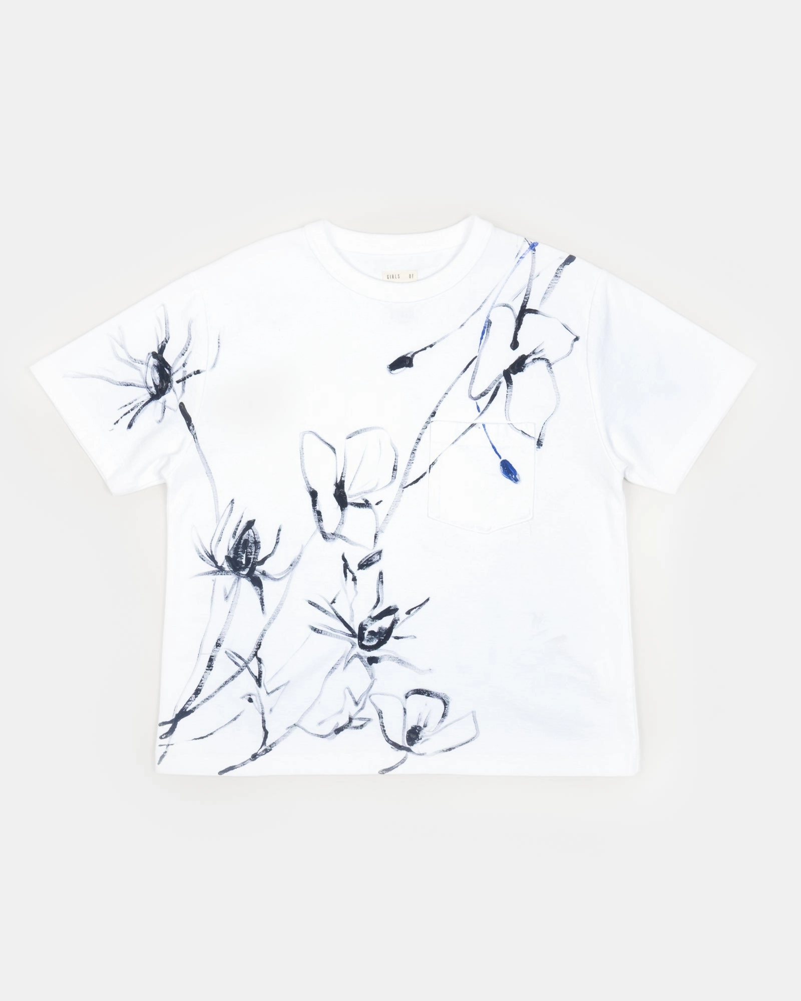 Seasonal Comfort Style x Katie Tomlinson ? Pocket T White