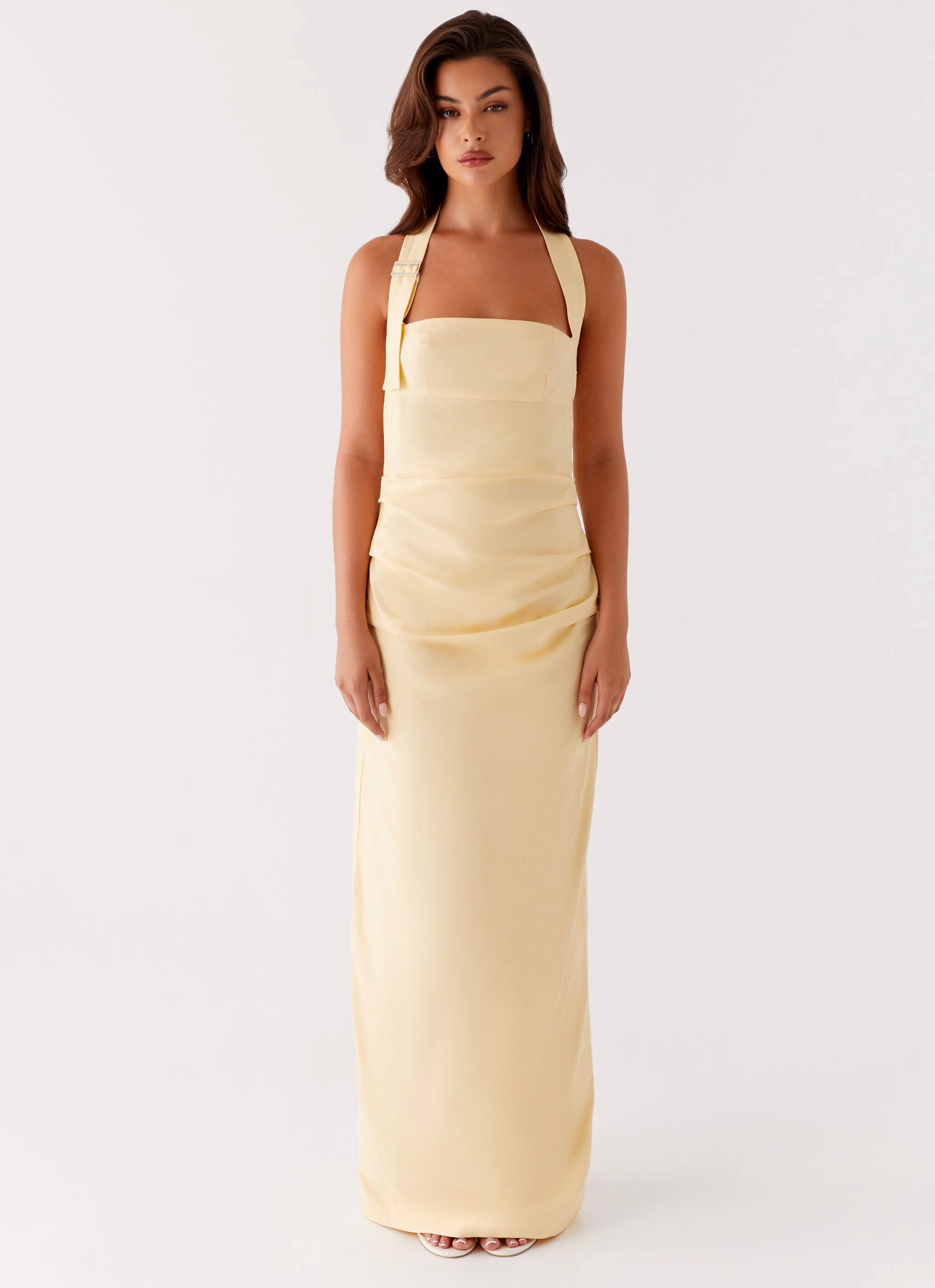 Rumour Has it Maxi Dress - Yellow Relaxed Layer
