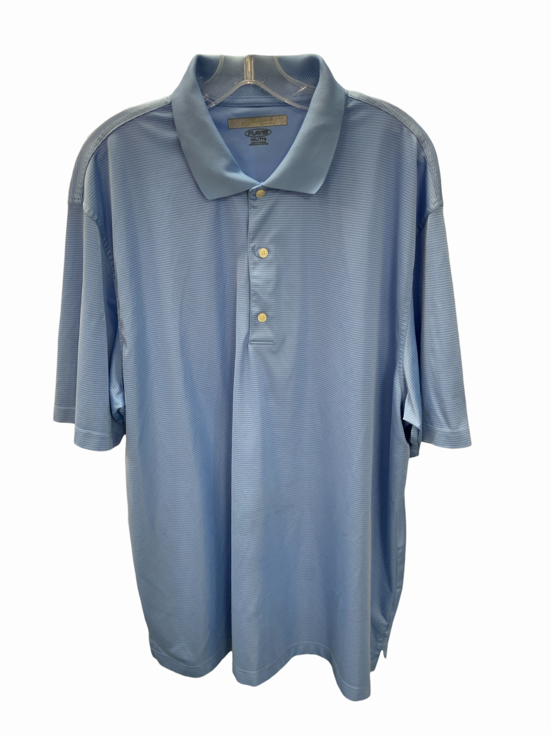 Greg Norman Men's Shirt Stripe XXL Odor control networking event