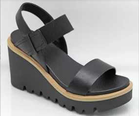 All Day Comfort Women's Ciji Wedge Sandal In Black