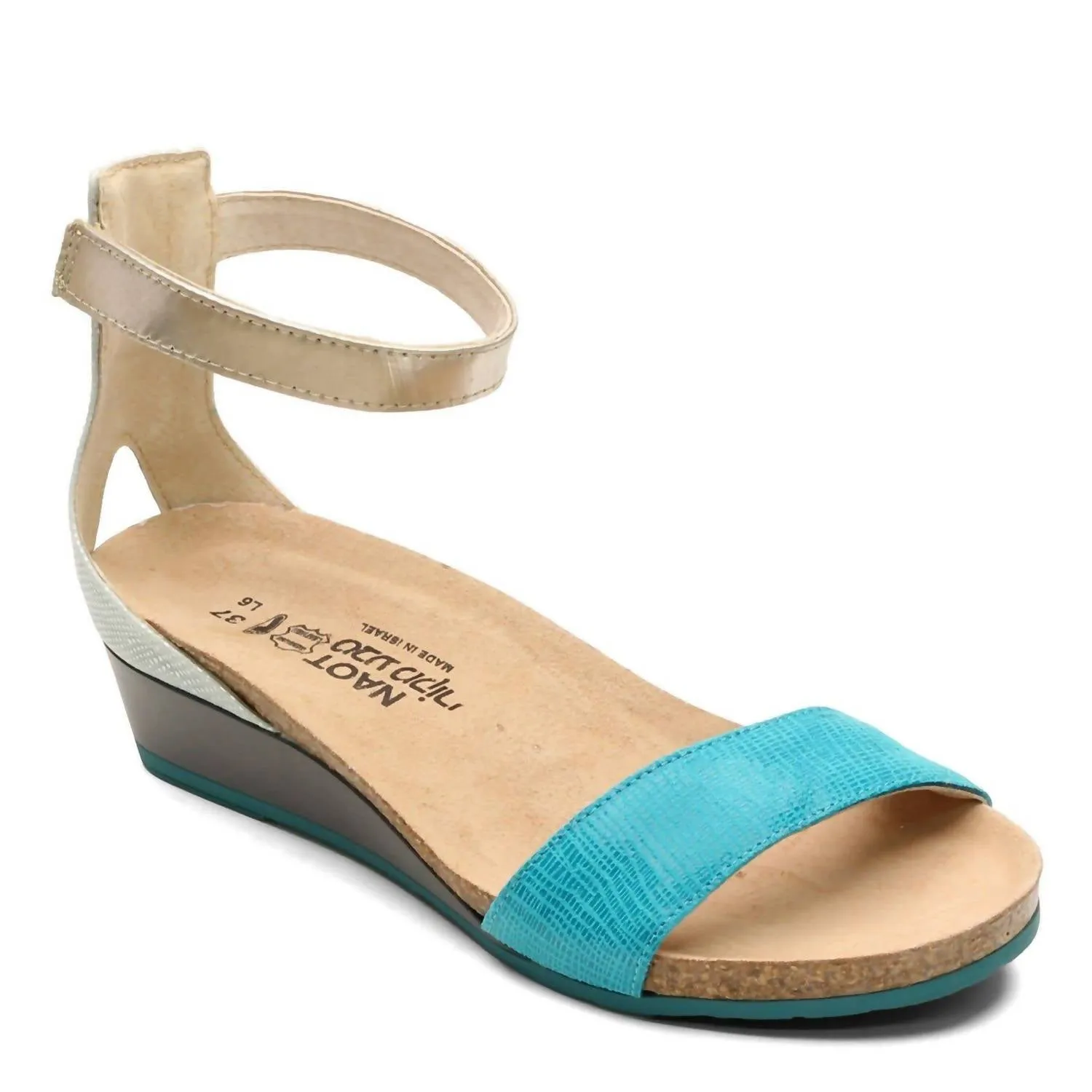 Flexible Summer Sandals Women's Pixie Wedge Sandal In Aqua