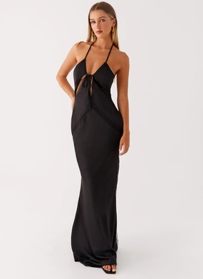 Highway Maxi Dress - Black Style Upgrade Layered Movement