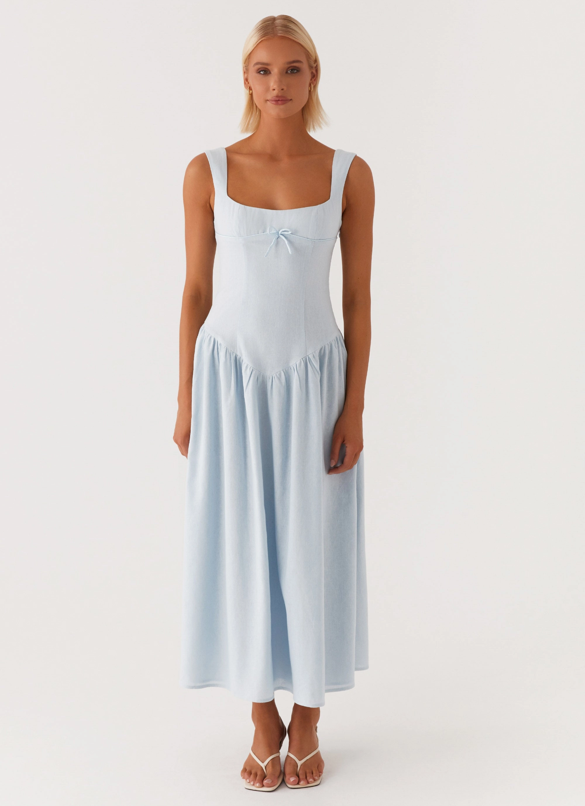 All Time Suzie Midi Dress - Blue