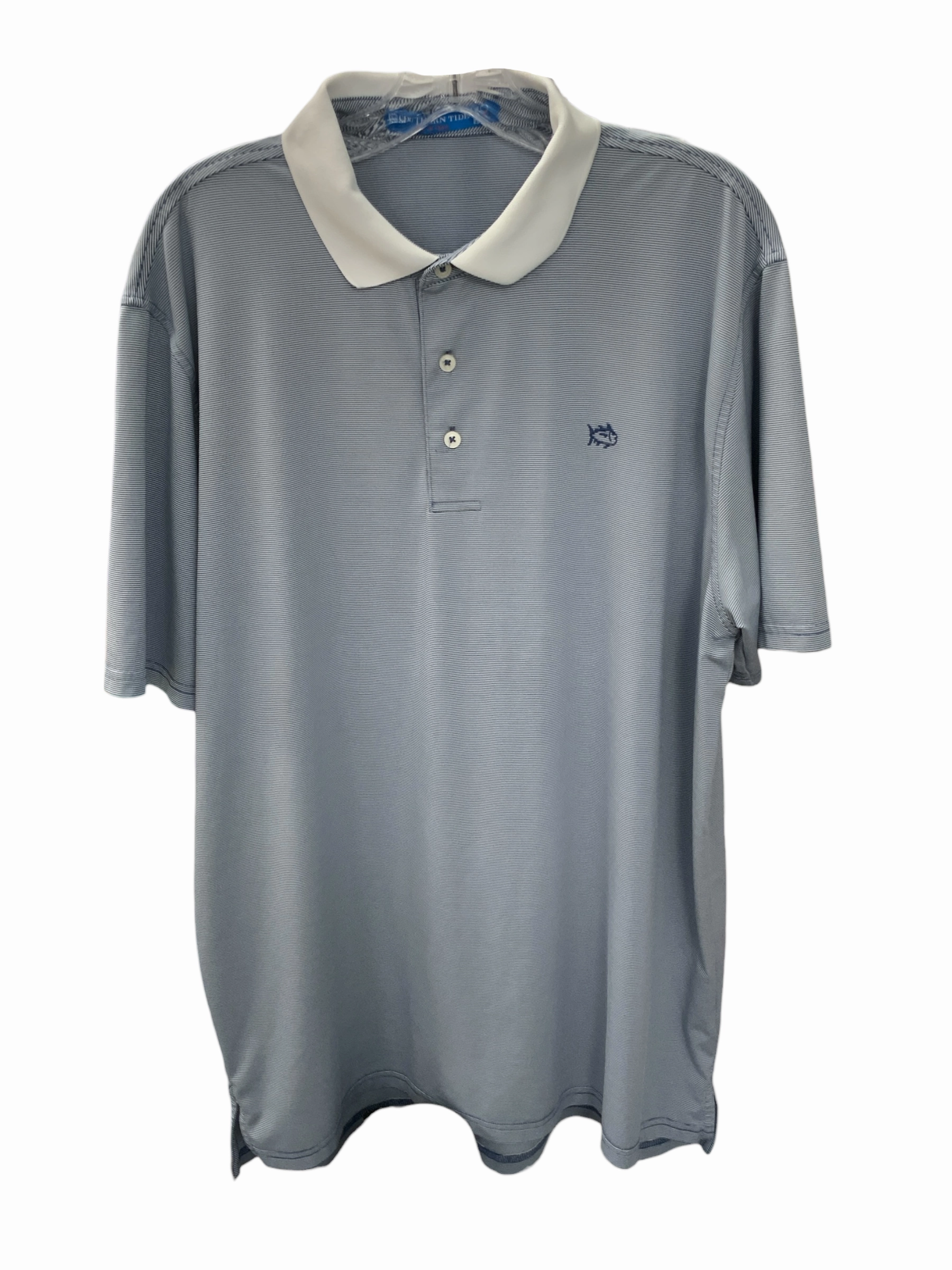 Twill Weave Active Design Southern Tide Men??s Polo Navy L