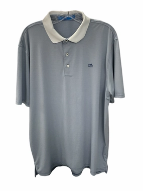 Twill Weave Active Design Southern Tide Men??s Polo Navy L