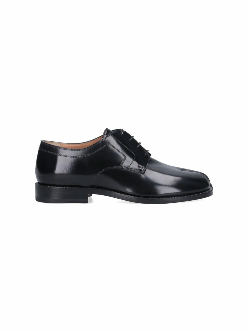 Square Toe Derby Shoes Runway Style