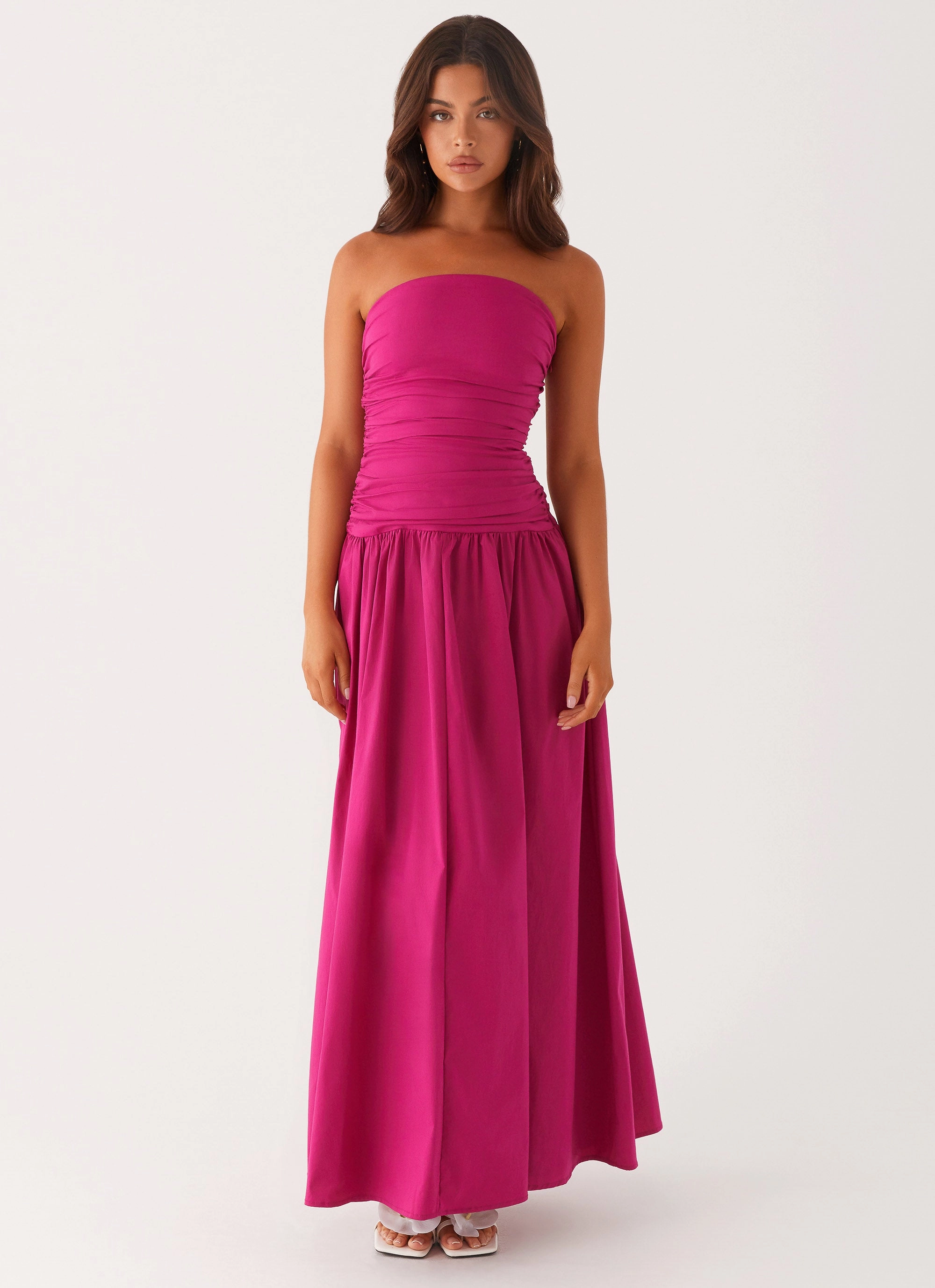 Carmel Maxi Dress - Fuchsia Chic Fit Day To Night