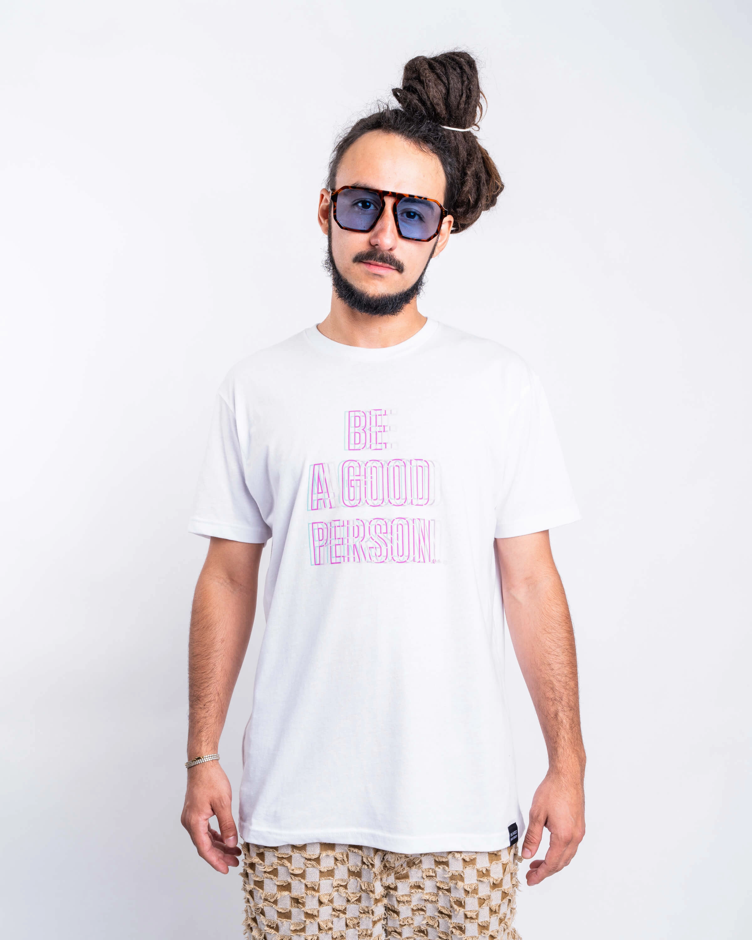 Bright Color Trippy T-Shirt - Pastel