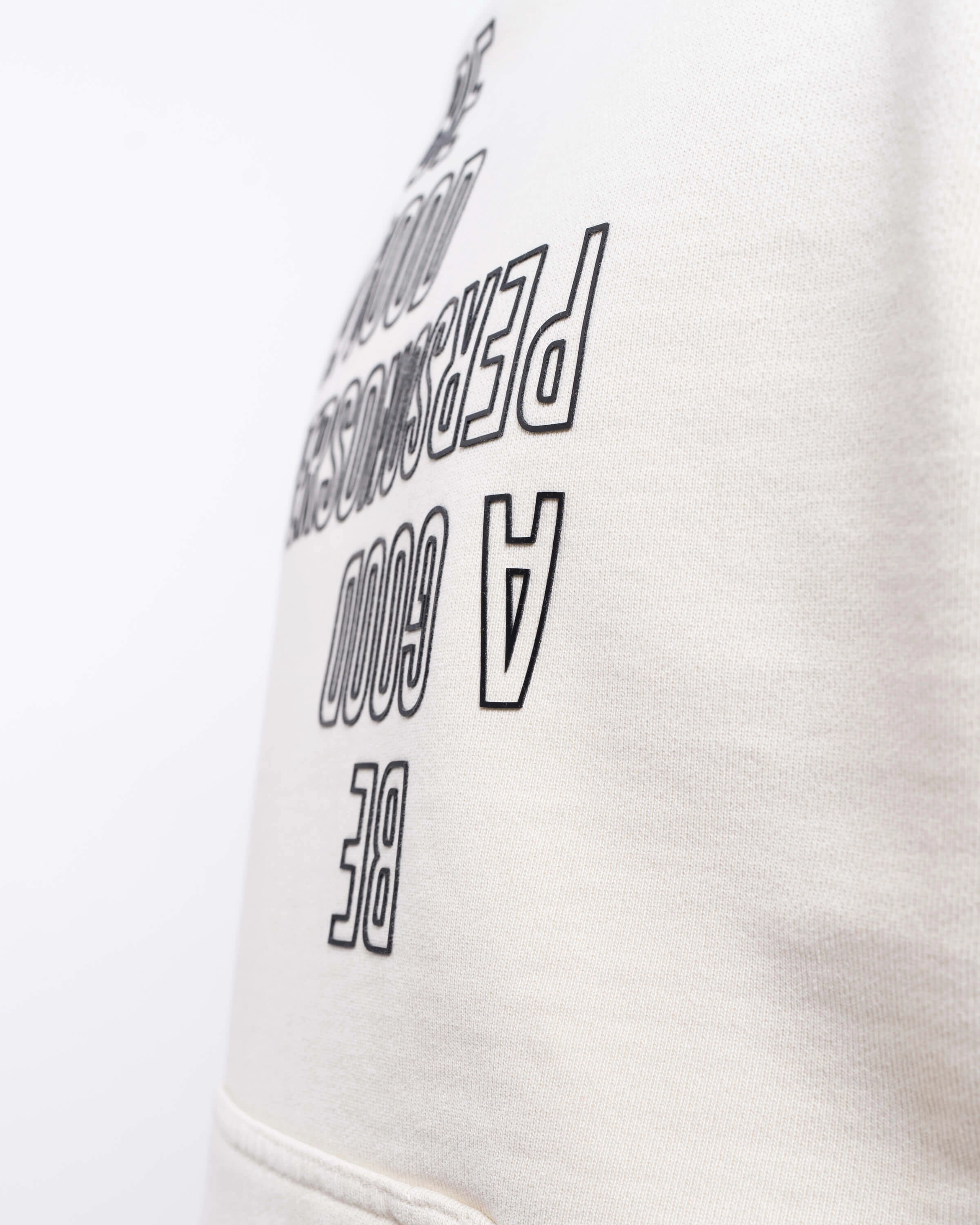 Reflection Heavyweight Hoodie - Natural Weekend Casual Water Repellent