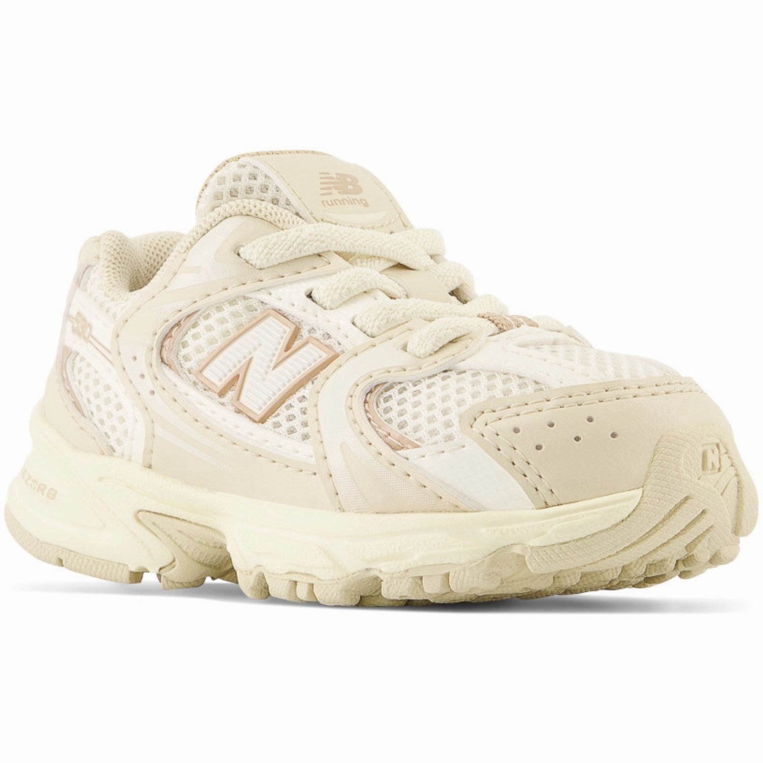 New Balance Beige New Balance 530 Kids Bungee Lace Seamless construction Modern Routine
