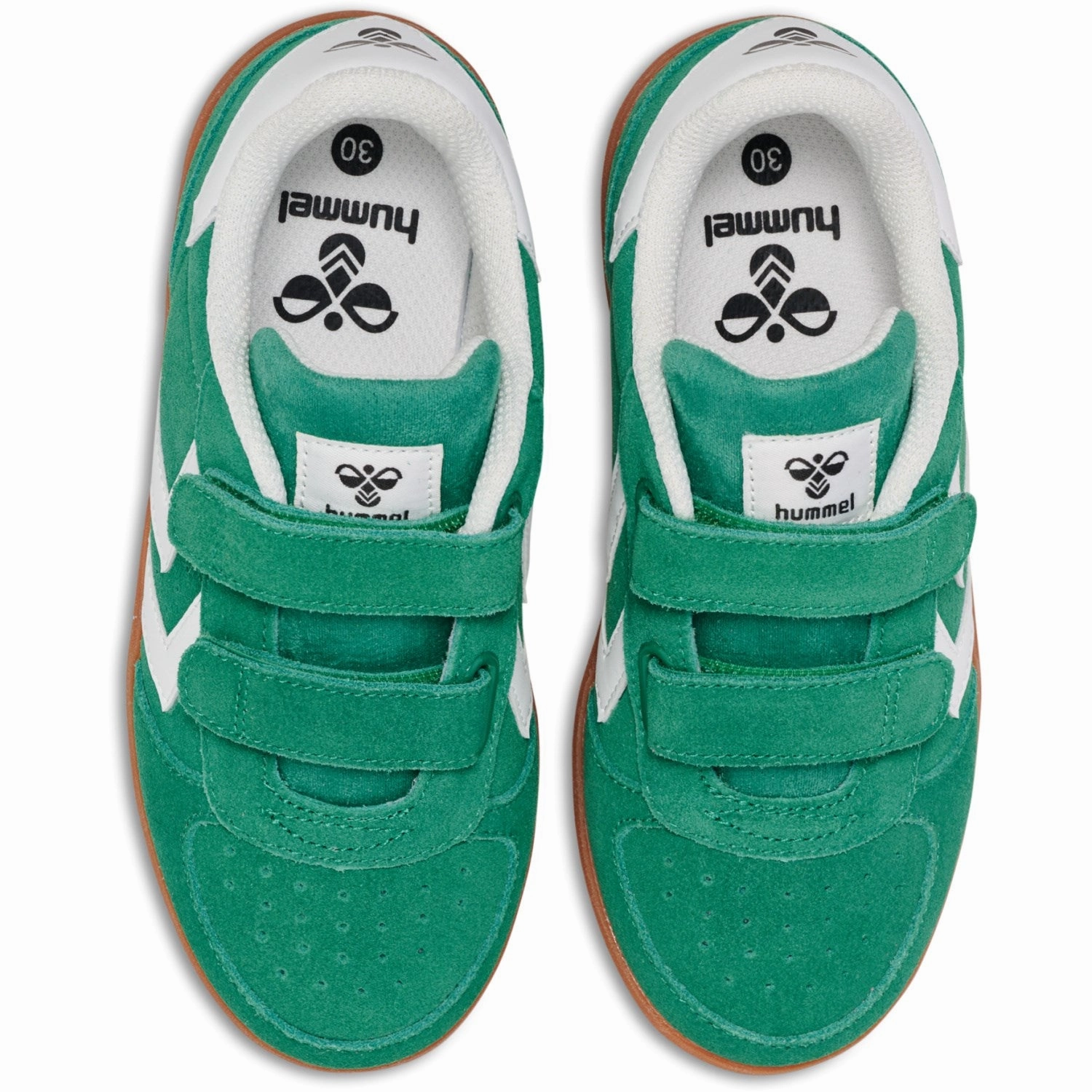 Hummel Pepper Green Victory Suede Ii Low Sneakers Low Cut Prostration Flat Sole