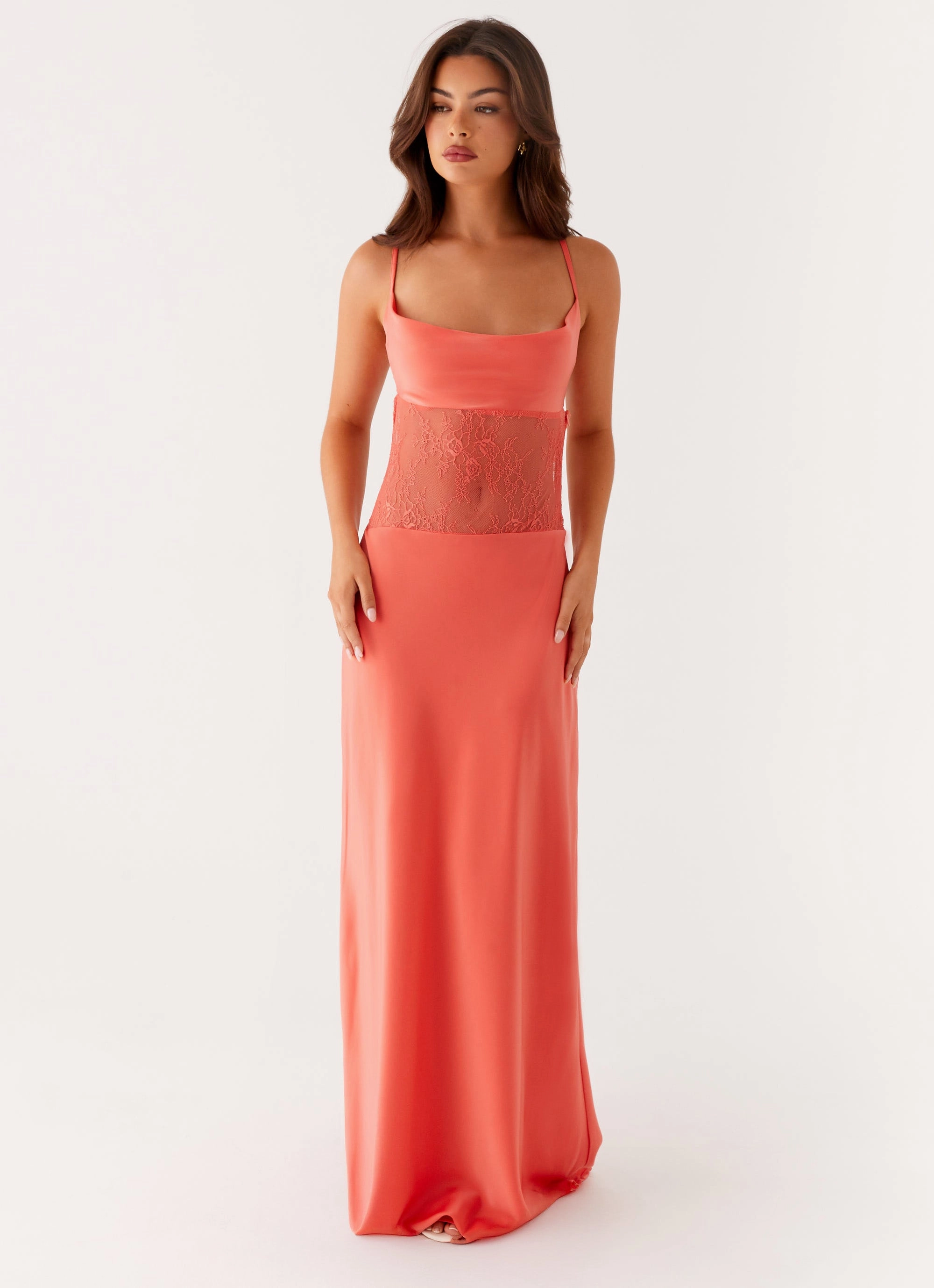 Form Flow Shae Maxi Dress - Tangerine