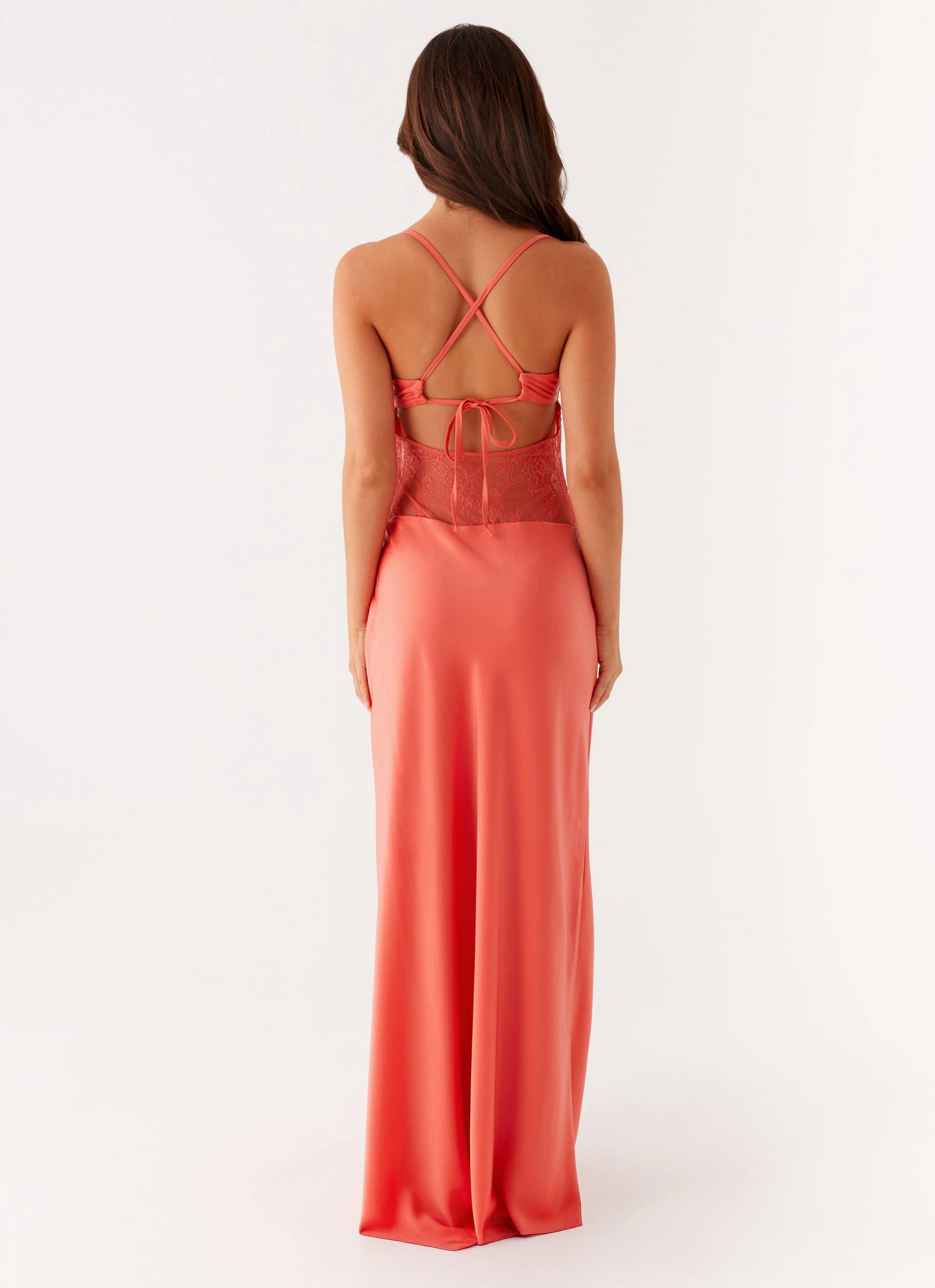 Urban Favorite Shae Maxi Dress - Tangerine
