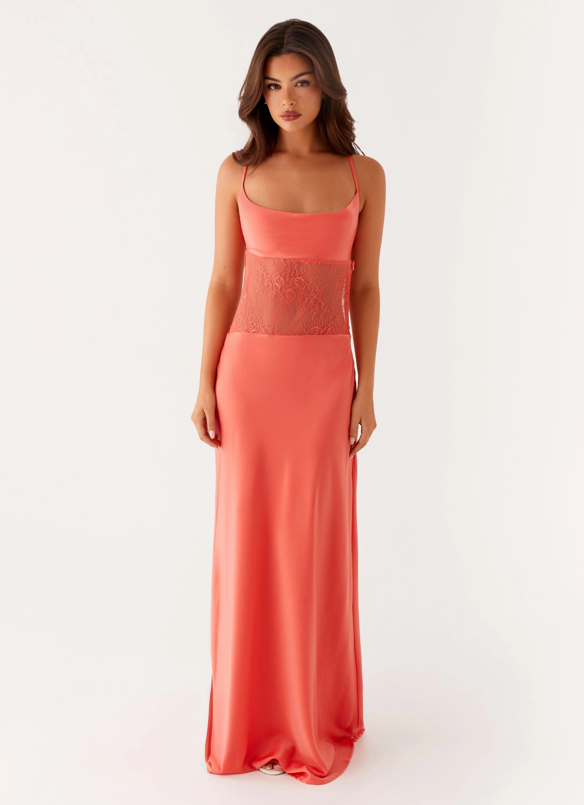 Fall Comfort Shae Maxi Dress - Tangerine