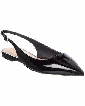 Stuart Weitzman Mara Patent Slingback Flat Anti   Vibration