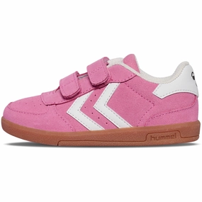 Unbeatable fit Well Cushioned Hummel Prism Pink Victory Suede Ii Infant Sneakers