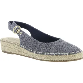 Olive II Womens Canvas Pumps Espadrille Heels Fashionable Outdoor Footwear