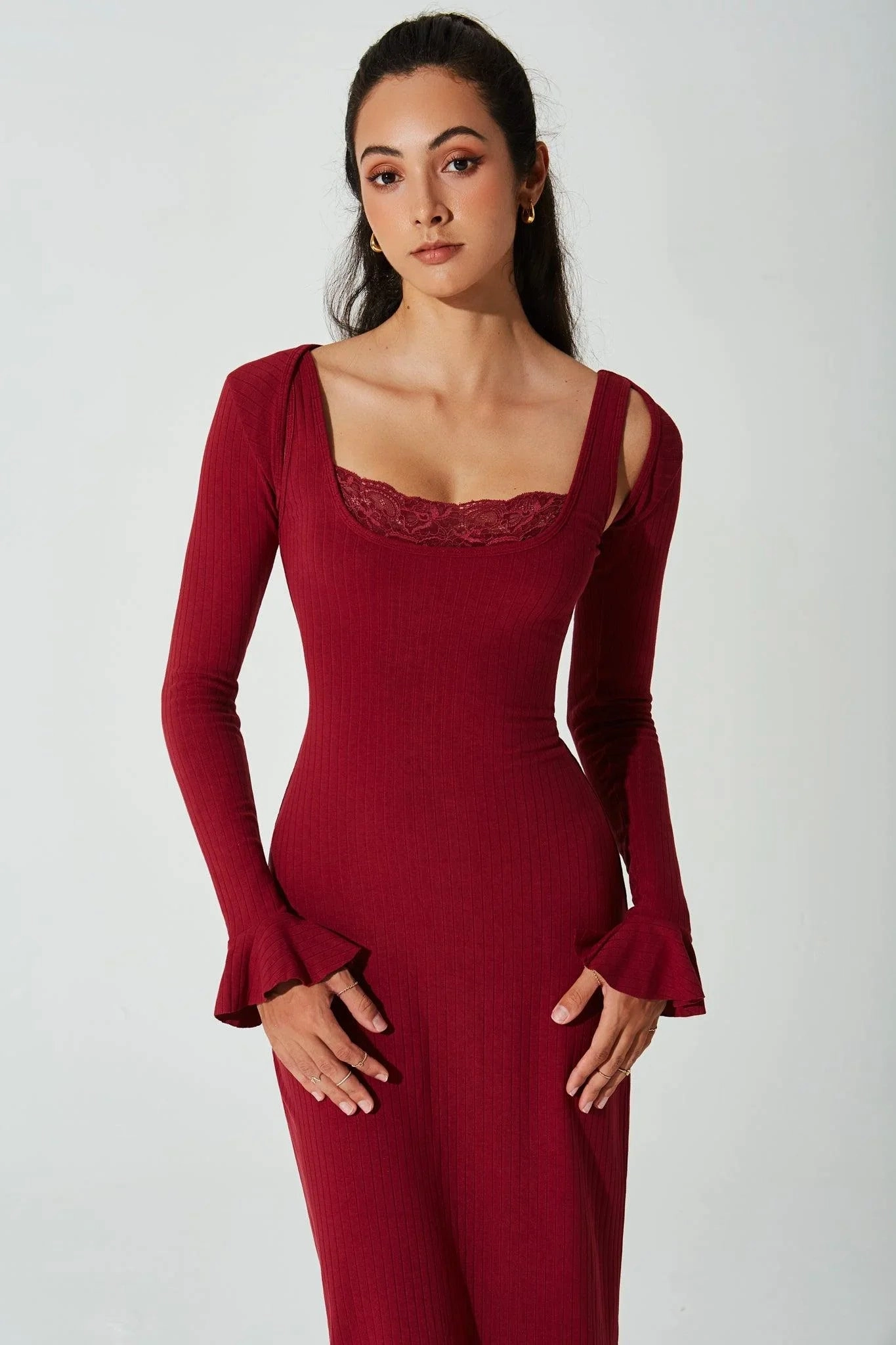 Stylized Bolero Crop - Raspberry Radiance Fit for All Seasons Cool Weather Wear