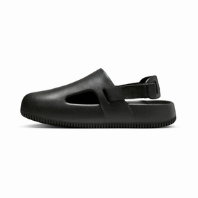 Effortless Step Shoes Strong Outsole Nike Calm 'Black' Women's Mules