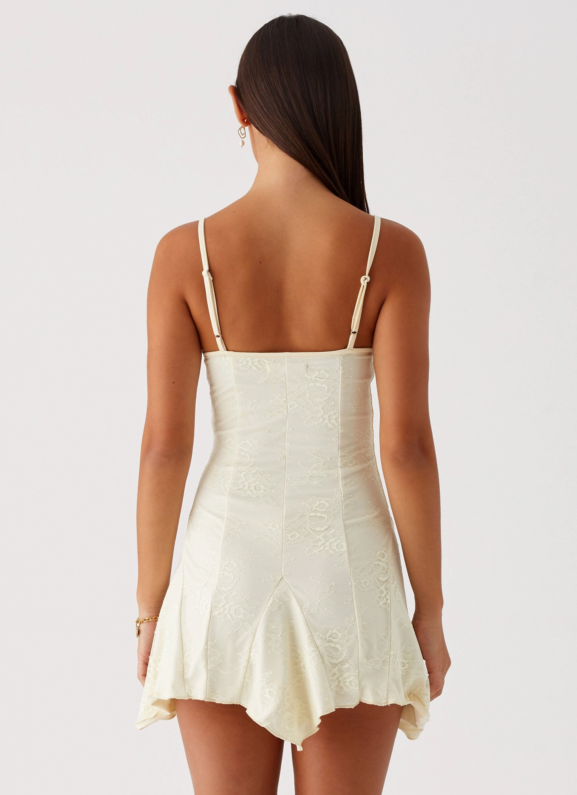 Surry Mini Dress - Yellow Playful design piece