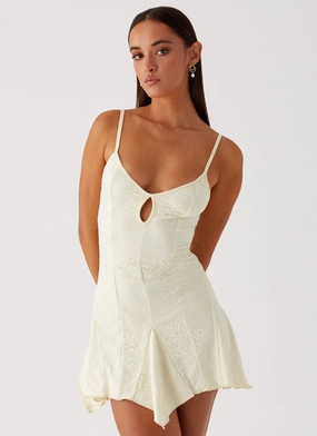 Formal Outfit Surry Mini Dress - Yellow