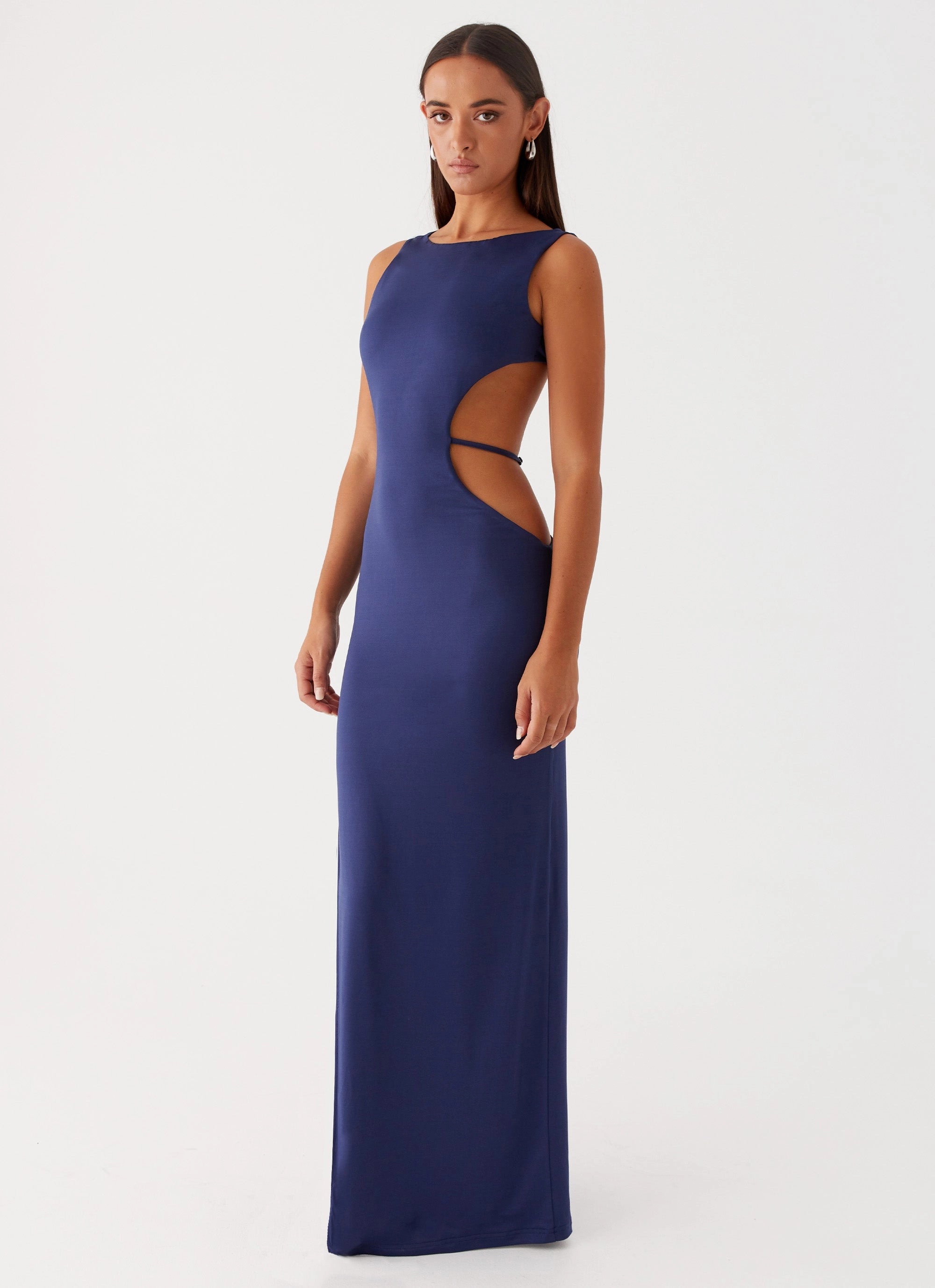 Sutton Maxi Dress - Navy Weekend Feel