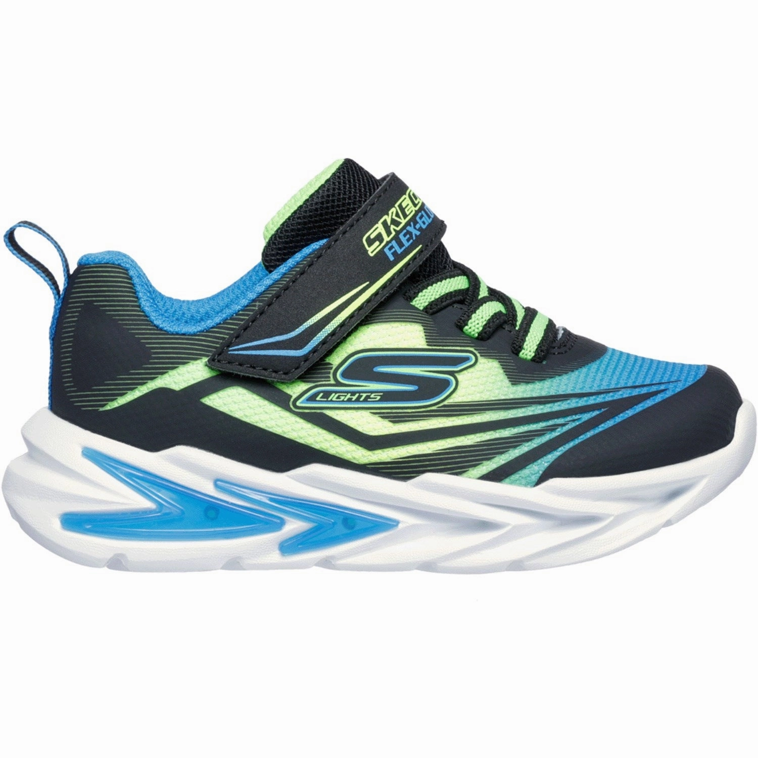 Functional Fit Skechers Black S Lights Flex-Glow Ultra