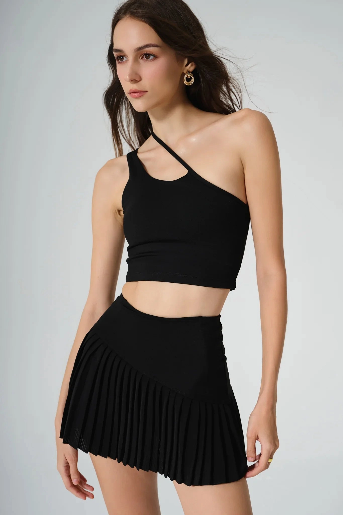 Performance Design Dahlia Pleated Skirt - Black