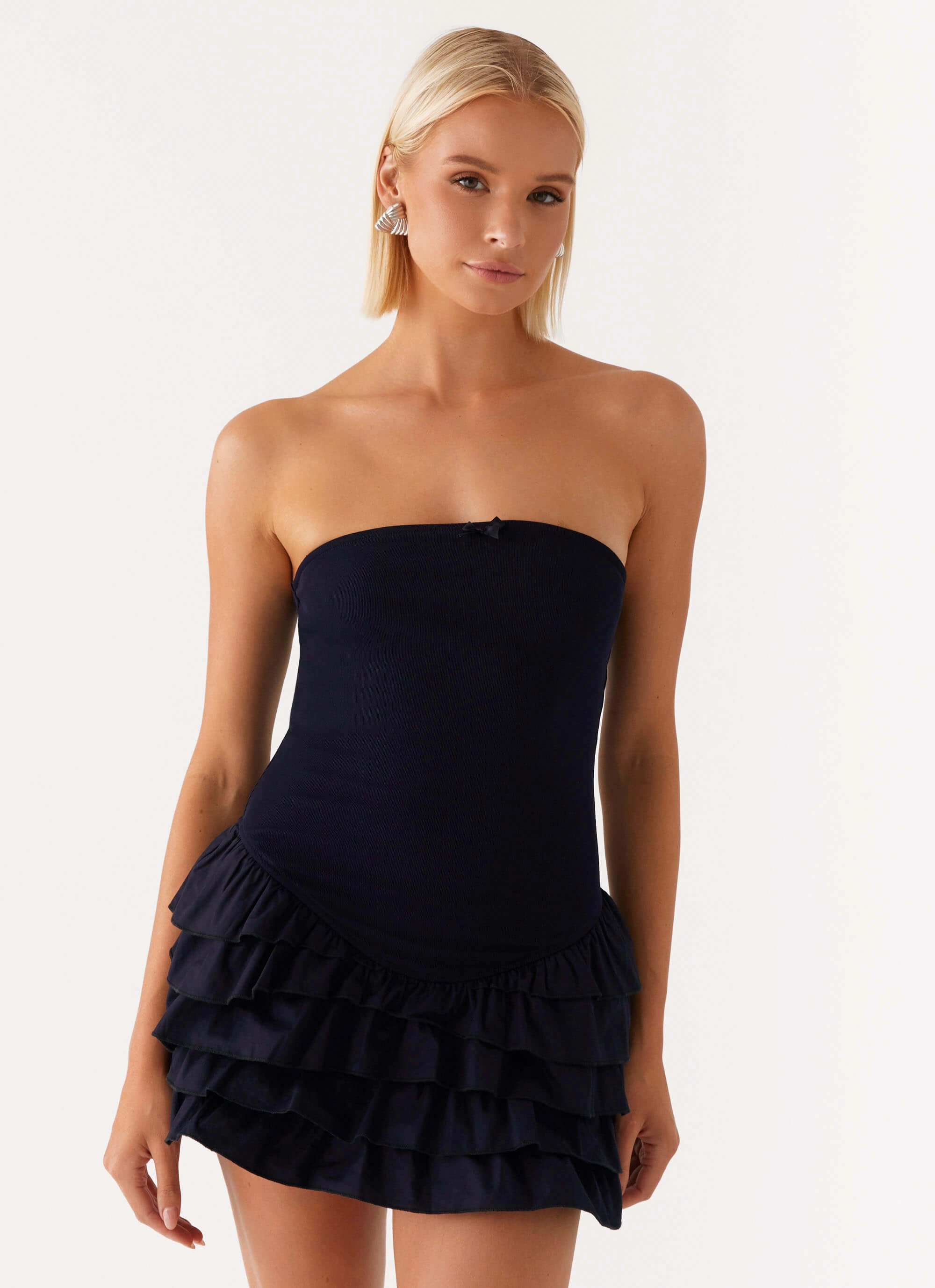 Tamay Mini Dress - Navy perfect for events
