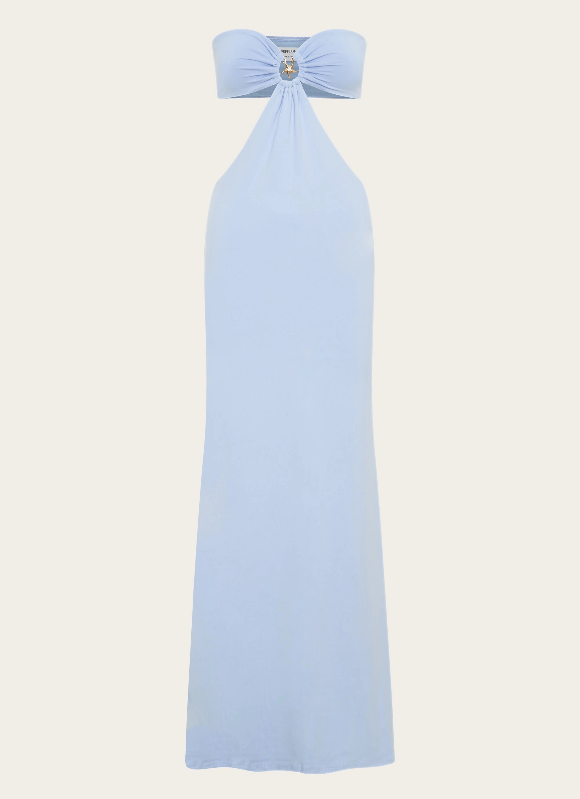Sleek Texture Tatiana Maxi Dress - Blue